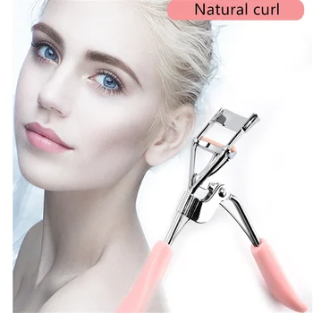 

1Pc Pro Makeup Eyelash Curler Beauty Tools Lady Women Nature Style Cute Eyelash Handle Curl Eye Lash Curler random color