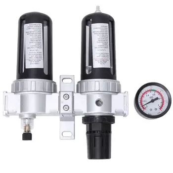 

Air Compressor Oil-water Separator Pneumatic Cylinder Filter Gauge Trap Oil Water Regulator Tool Fittings Automatic Drain