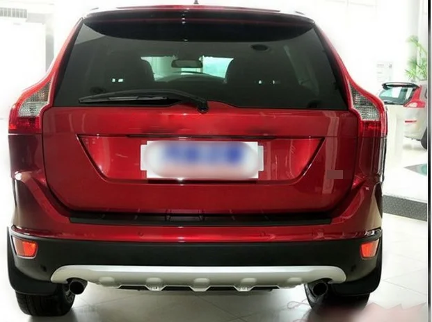Для volvo XC60 2010-2013 2 шт передний и задний бампер противоскользящая защитная пластина Автомобильная модификация автомобильные аксессуары