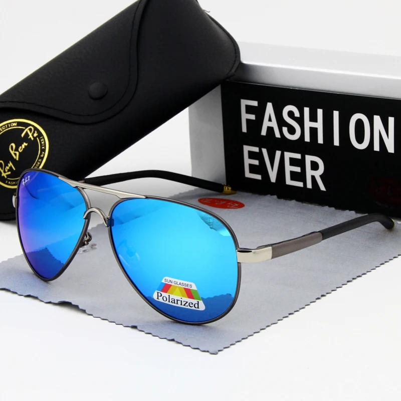 Модные овальные поляризационные солнцезащитные очки, мужские брендовые дизайнерские очки для вождения, мужские лучшие солнцезащитные очки, очки в черной оправе, UV400