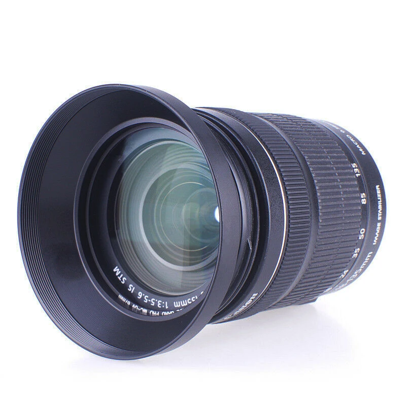 Wide angle metal lens hood 3