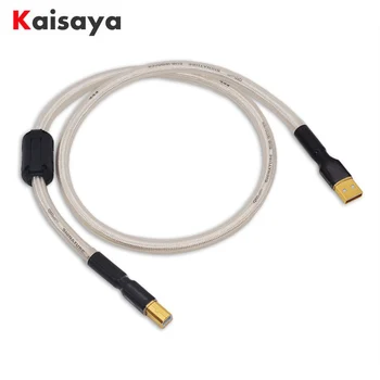 

Silver-plated Hifi usb Cable High Quality 6N OCC Type A-B / A-A / A-MINI DAC Data USB Cable T1190