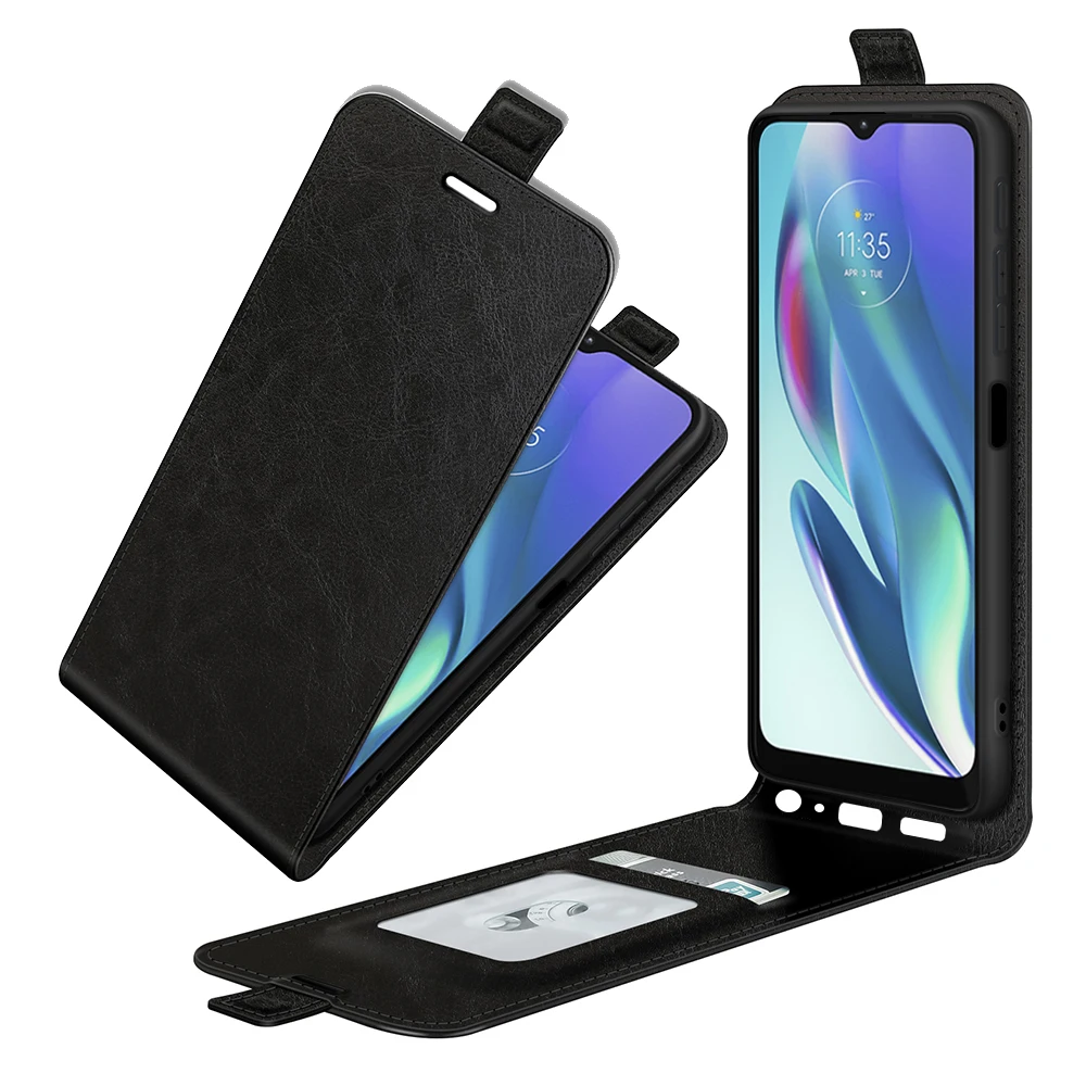 

For Moto G50 5G Case Flip Leather Cases For Moto G50 5G Vertical Wallet Leather Case Cover With Card Slot