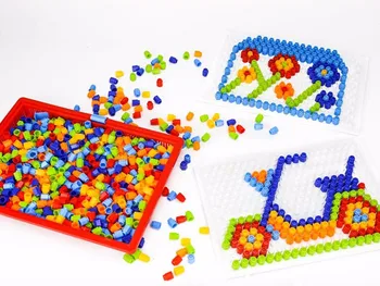 

puzzle spell insert wisdom magic disk toy DIY assembly exercise hands-on ability children insert board toys