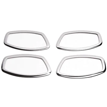 

for Clio IV 2013-2018 ABS Chrome Car Inner Door Bowl Protector Frame Cover Trim Car Accessories 4Pcs