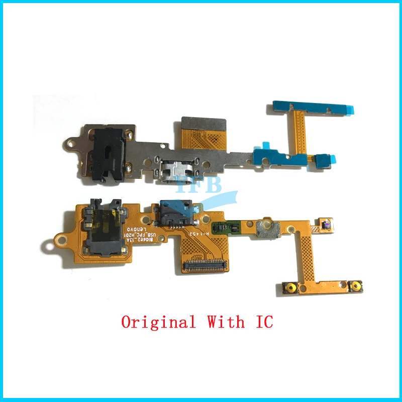 Оригинальный USB-разъем док-станции для зарядки гибкий кабель Lenovo YOGA Tab 2 Pro 1380F 1380 |