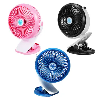 

Portable Mini USB Fan Rechargeable Clip Fan Baby Stroller Fans Desktop Personal Air Cooling Fan handheld Air Cooler Conditioner