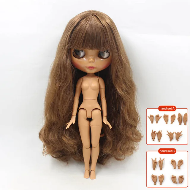 Ледяная фабрика blyth кукла Обнаженная шарнир тело 1/6 BJD 30 см модные куклы игрушки подарок специальная цена на продажу - Цвет: 280BL9158 Liu