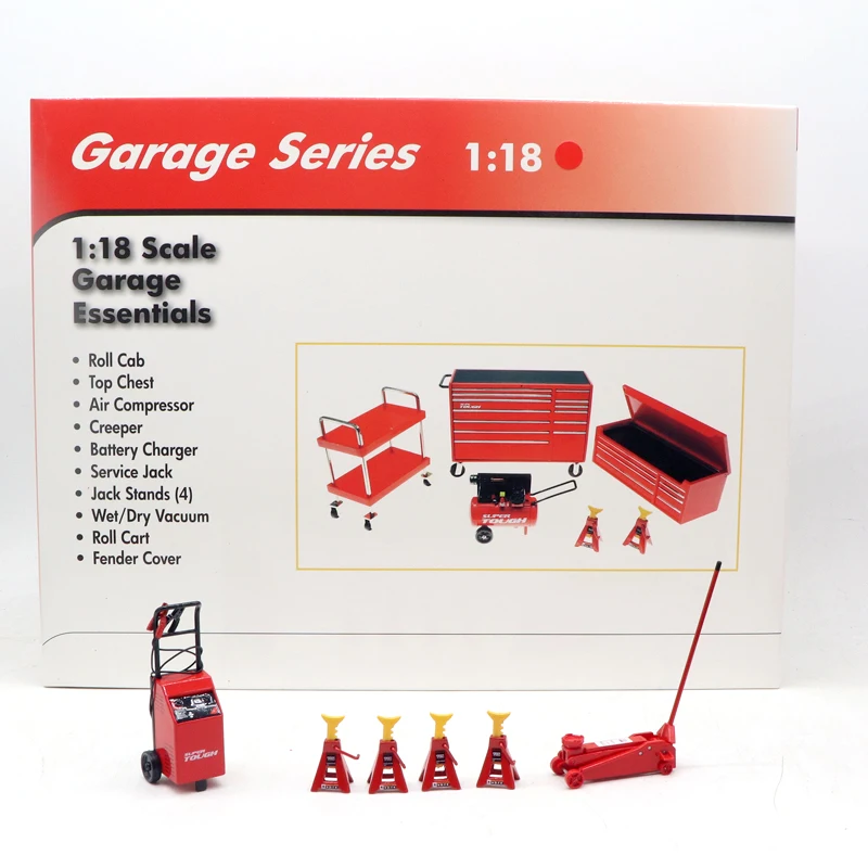 1/18 RED  RARE COLLECTION FOR DISPLY  GARAGE SERIES  ESSENTIALS 
