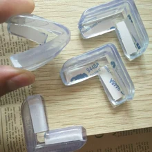 4pcs/lot Anti-collision Glass Table Protection Clear Rubber Furniture Table Desk Corner Edge Cushion Guard Protector Baby Cover