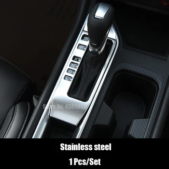 

Stainless steel For Nissan Sentra 2020 Accessories Car gear shift knob frame panel Decoration Cover trim Sticker Car styling