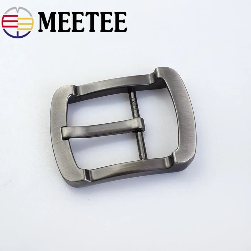 Meetee 40 мм мужские пряжки для ремня матовая цветная Пряжка пистолета подходит 38