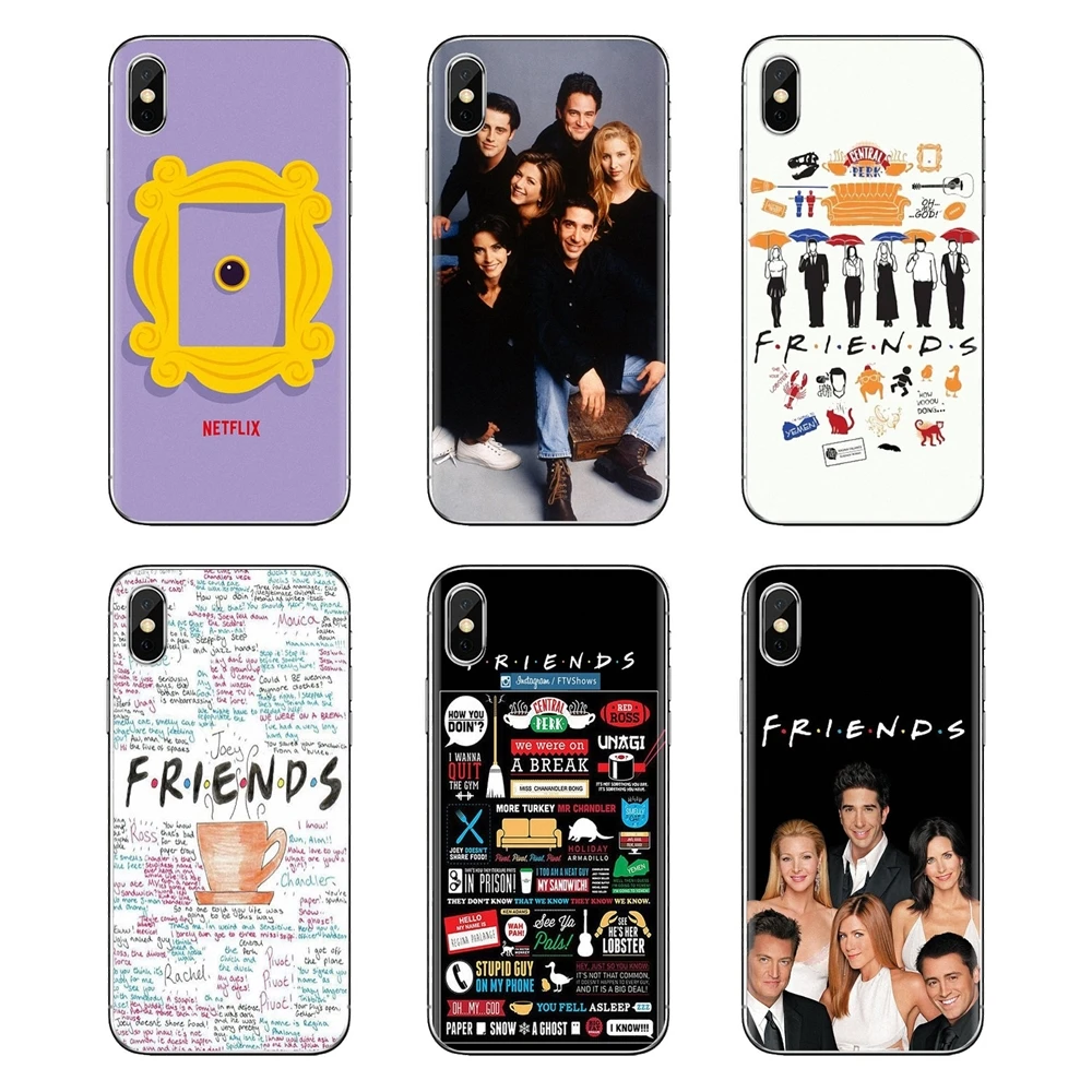 Friends FUNNY TV show poster Soft Transparent Cover Bag For Xiaomi Redmi 4 3 3S Pro Mi3 Mi4 Mi4i Mi4C Mi5 Mi5S Mi Max Note 2 |