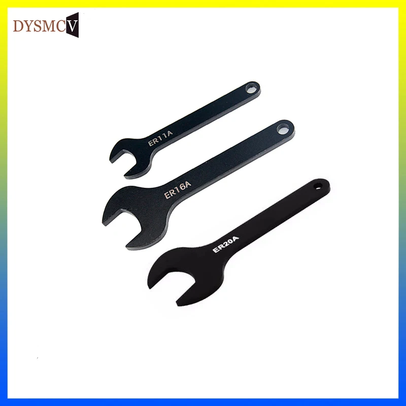 M-Type Collet Wrench For ER11, ER16, ER20 CNC Chuck - High Carbon Steel Spanner