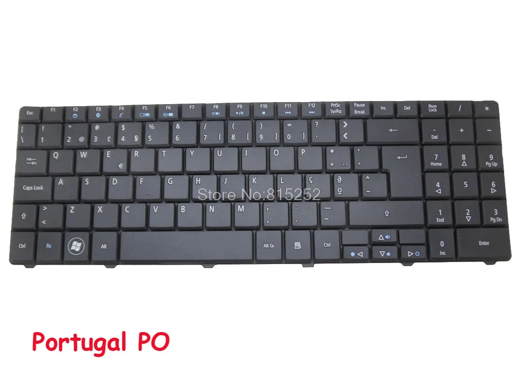 HB Keyboard For ACER 9Z.N2M82.B00 B0U 9Z.N2M82.B1D 90.4BU07.H00 90.4BU07.H0U MP-08G66P0-6981 PK130B73016 MP-08G63HB-6981 Hebrew best wireless keyboard for office