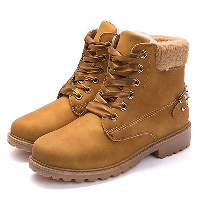 

2019 New Snow Boots Women Shoes Plush Warm Women Boots Female Ankle Boots For Women Botas Mujer Booties Women's Boots