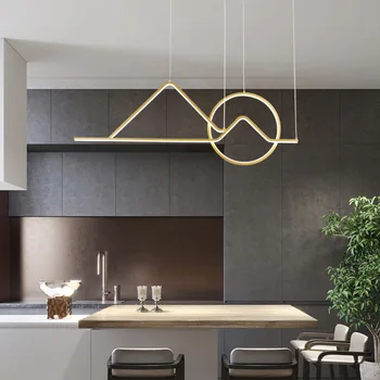

vintage iron gold pendant light lustres led wall moon lamp cocina accesorio avizeler luzes de teto nordic decoration home