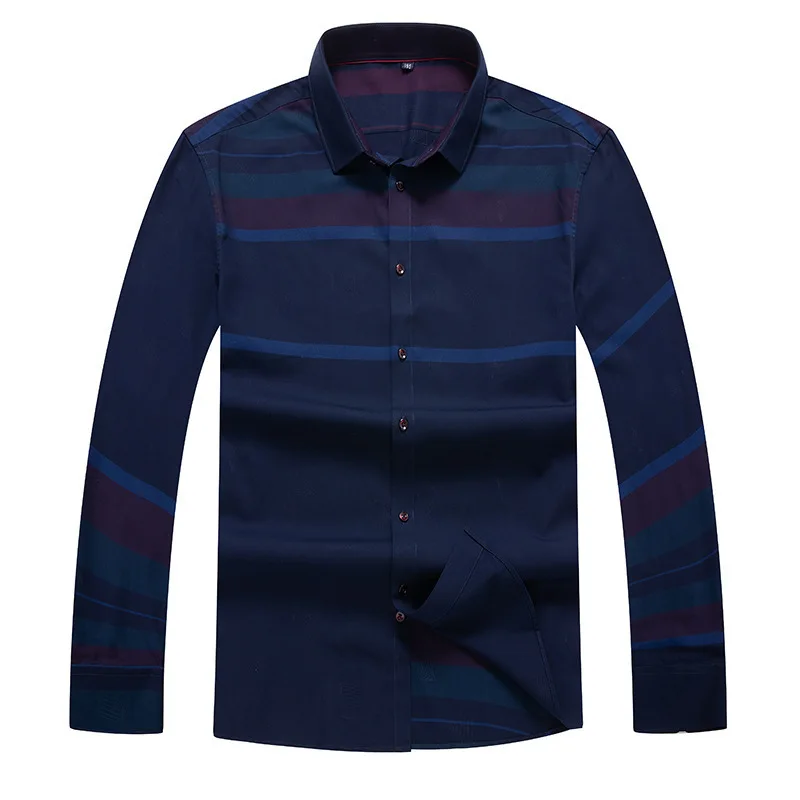 

Plus Fat plus Size Loose Fat Fat Long Sleeve Shirt Male Business Popular Top Long Sleeve Backing Shirt Shirt