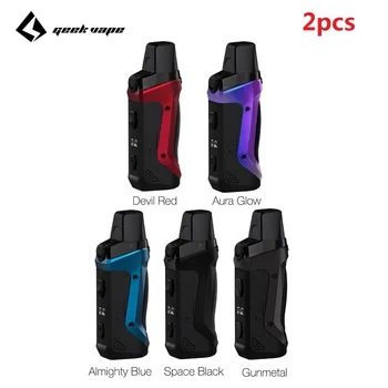 

2pcs!!! Geekvape Aegis Boost Pod Kit with 1500mAh Battery & 3.7ml Refillable Pod Fit Both Pod & RDTA Pod System vs kubi Kit