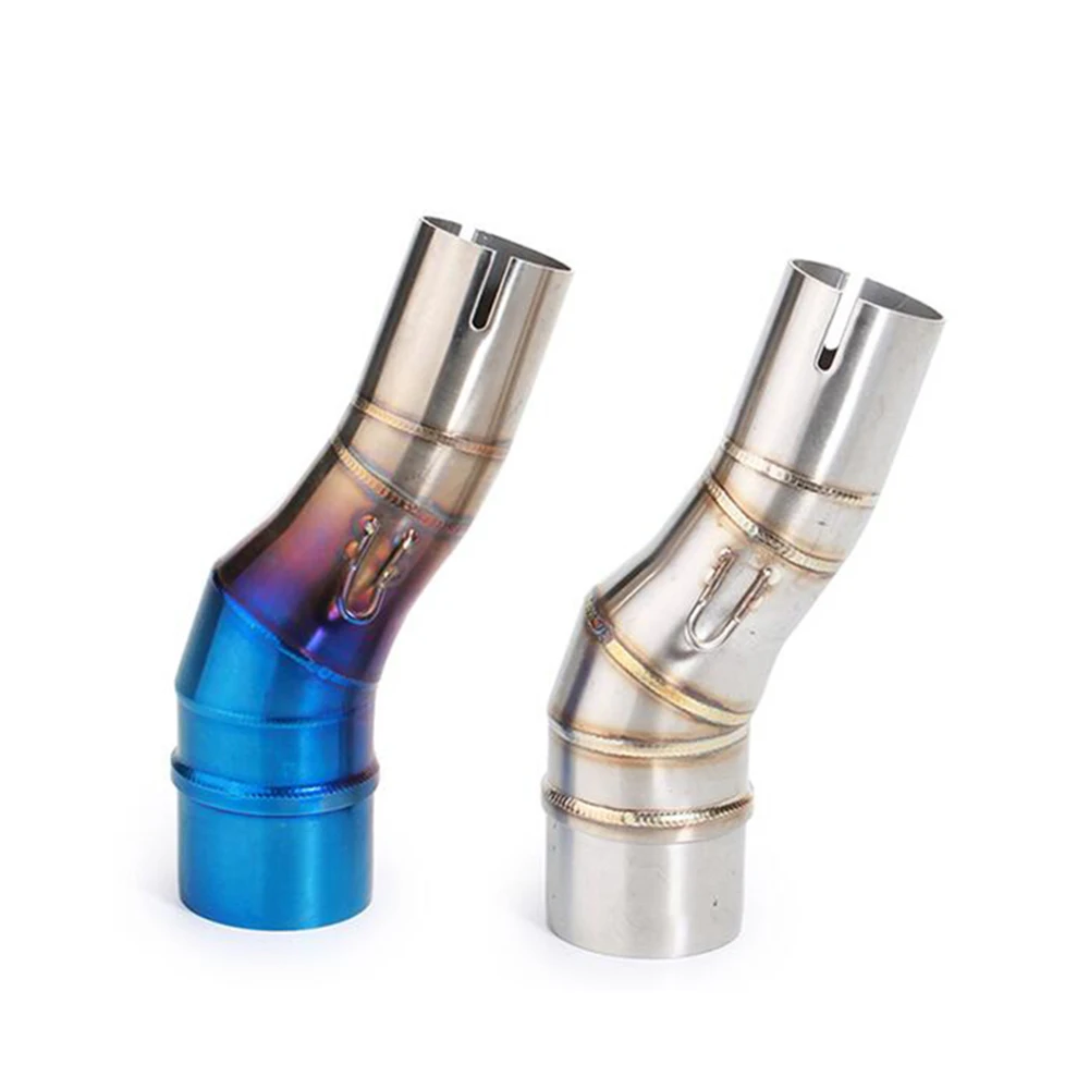 Motorcycle 51MM Stainless Steel Exhaust Pipe Section Adapter Pipe for