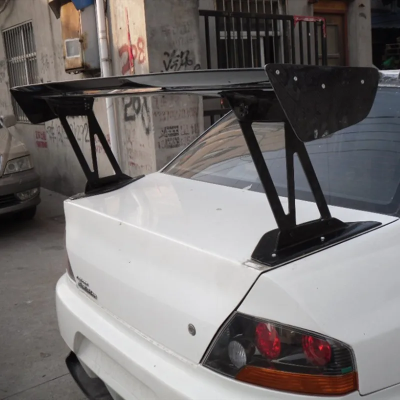 Задний спойлер GT Wing из углеродного волокна для Evolution EVO 7 8 9 ножки спойлера с