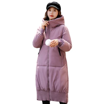 

Plus Size 5XL Fashion Long Parka Women Oversize Loose Padded Down Jacket Winter Casual Thick Warm Woman Winter Coats and Jackets
