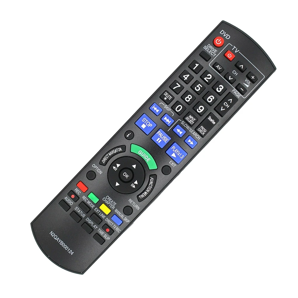 Сменный пульт дистанционного управления для Panasonic N2QAYB000124 DVD-рекордера |