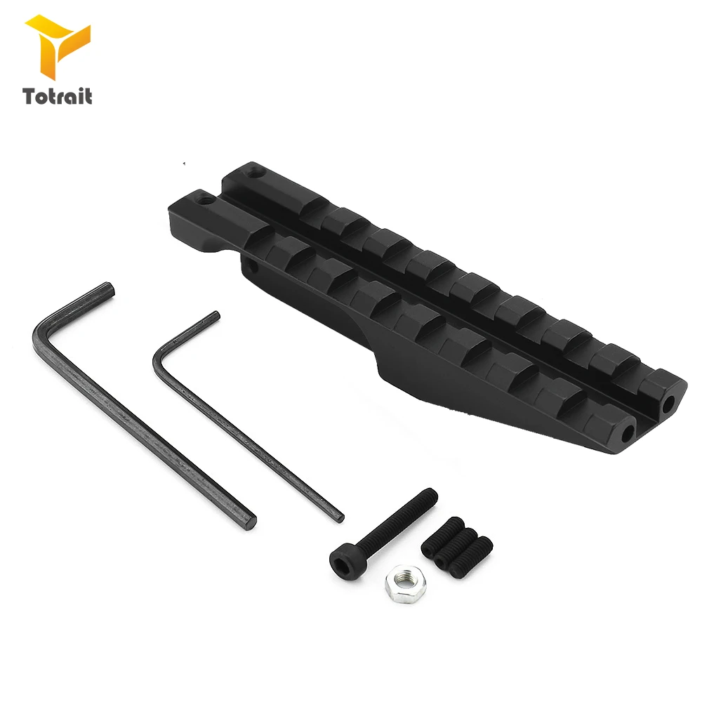 

AK Sight Rail Mount 100mm Picatinny Weaver 20mm Scope Red Dot Optics Hunting Accessories Tactical 7.62X39 AK 47 AK74 Adapter