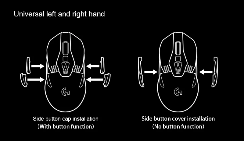 Беспроводная игровая мышь logitech G903 LIGHTSPEED 2,4 ГГц, настоящая оптическая мышь 12000 dpi для ноутбука, геймера, эргономичная, официальный тест агентства