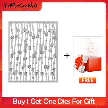 

YaMinSanNio Ornament Window Scene Metal Cutting Dies for DIY Scrapbooking Album Paper Cards Embossing Frame New Arrive 2019