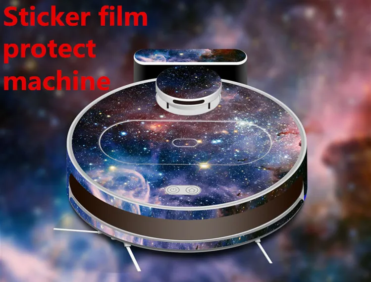 sticker film for s6 Роботизированный вакуумный HEPA фильтр наклейка пленка Швабра Ткань основная сторона щетки для 360 S6 робот пылесос части щетки аксессуары - Цвет: sticker film for s6