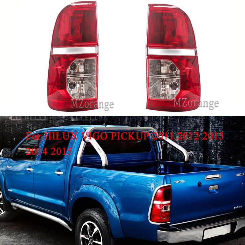 

MIZIAUTO Rear Tail light for HILUX VIGO PICKUP 2011 2012 2013 2014 2015 Rear Bumper Light Tail Light Brake Light Rear Headlight