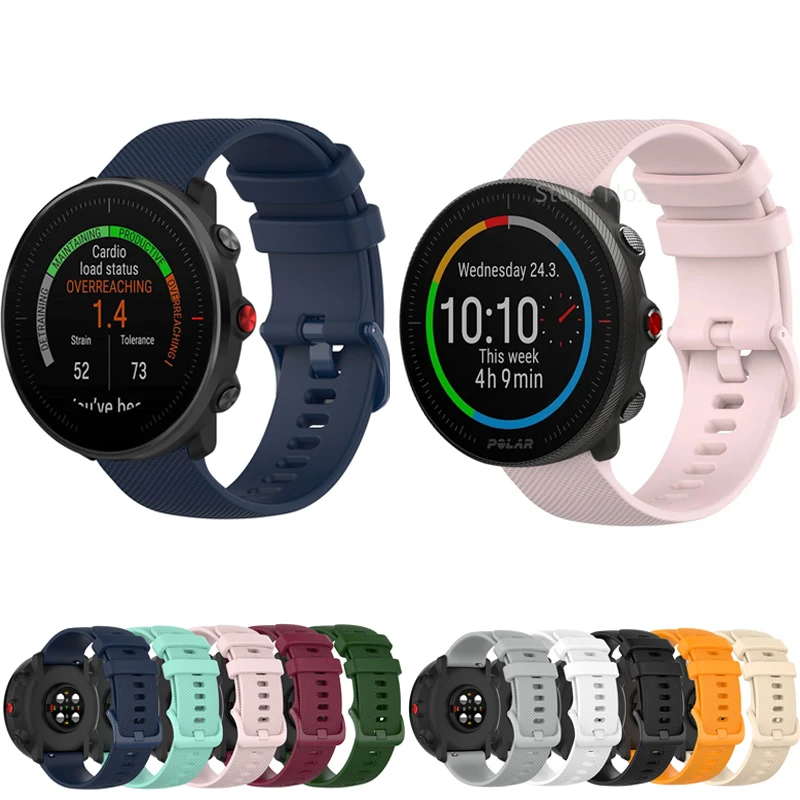 

Силиконовый браслет для смарт-часов Polar Vantage M2, браслет для Polar ignite 2/Unite / Grit X / Vantage M, спортивный смарт-браслет