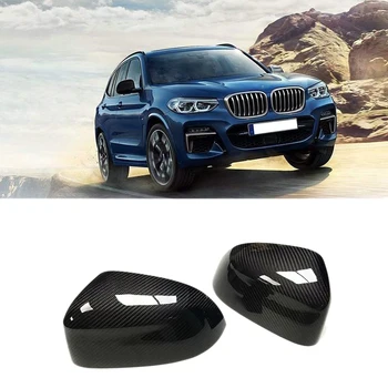 

Carbon Fiber Rearview Mirror Cover Replacement for BMW X3 G01 X4 G02 X5 G05 2018-19