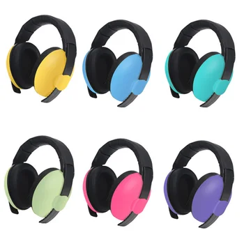 

New Adjustable Baby Earmuffs Hearing Protection Safety Earmuffs Noise Reduction Ear Protector for Child Baby Earmuff