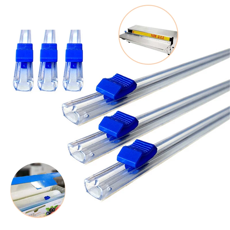 

1pc Home Plastic Wrap Dispensers and Foil Film Cutter Food Cling Film Cutter