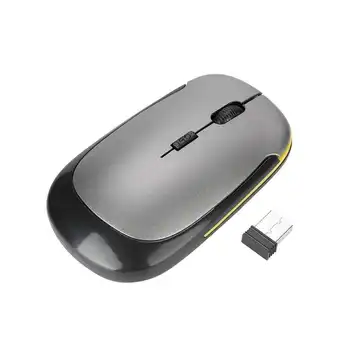 

Mini USB 2.4G Ultra-thin Wireless Optical Ergonomic Mouse 1200dpi Long Service Life 1200dpi For PC Laptop Notebook Computer