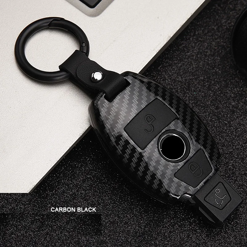ABS Carbon Fiber Car Remote Key Case Cover For Mercedes benz A B R G Class GLK GLA w204 W251 W463 W176 key case cover,key case,remote control case cover