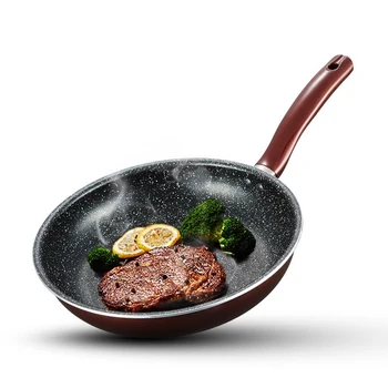

Pan non-stick frying pan frying pan smoke-free wok large frying pan induction cooker fried egg dumpling steak universal