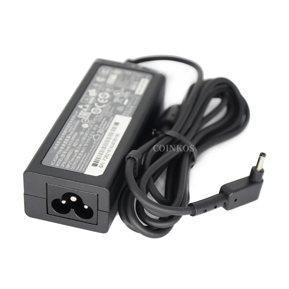 45W 19V 2.37A AC Adapter Charger Power Supply Cord For Acer Chromebook