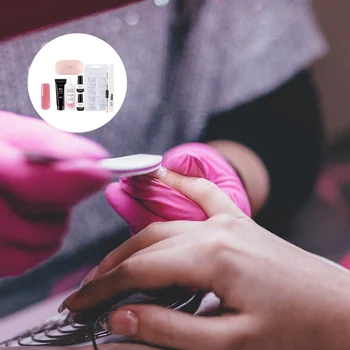 

1 Set Nail Extension Pieces Tool Kit Extension Cream Nail Art Tool Special Nail Extension Tool Set Seal Primer Manicure Tool for