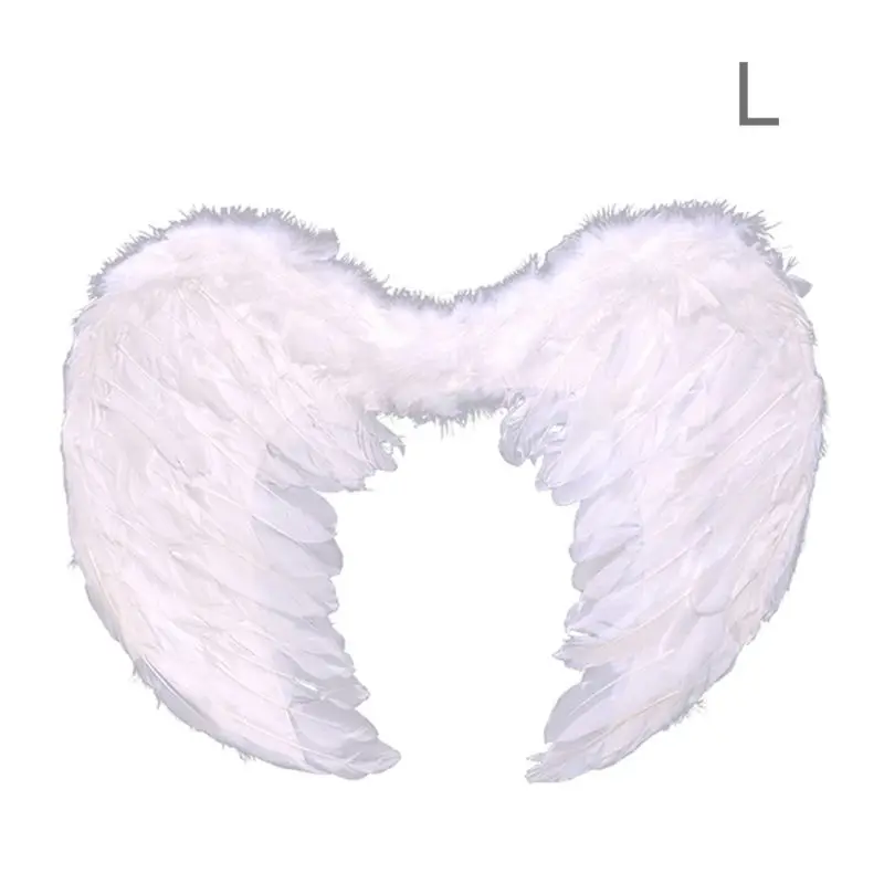 

Feather Wing Halloween Cos Dress up Props Angel Wing Party Halloween Decoration for Chirldren New Other Accessories