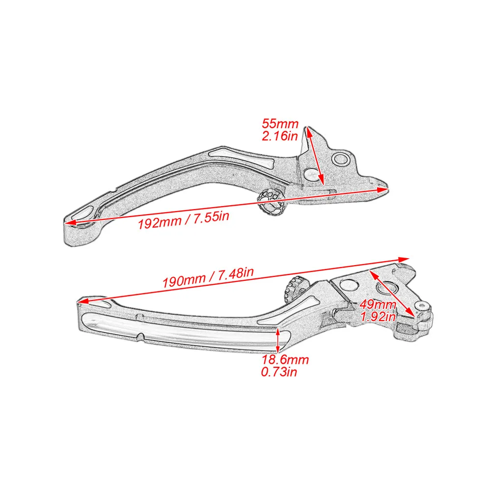 MP0643A (14) Brake Clutch Levers