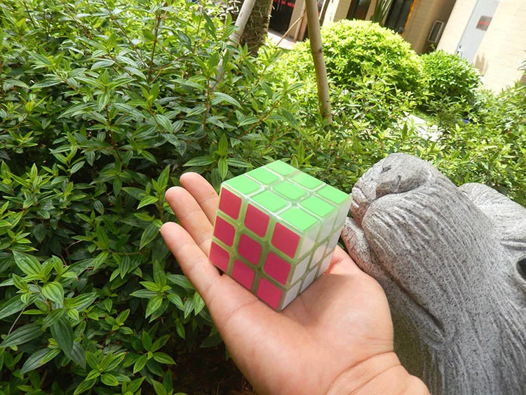800 детские развивающие игрушки Ночной светильник Три Слои Рубика cube науки Ранние обучающие игрушки для отдыха Рубика cube клей