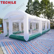Наружные белые надувные вечерние палатки для рекламы и отображения логотипа