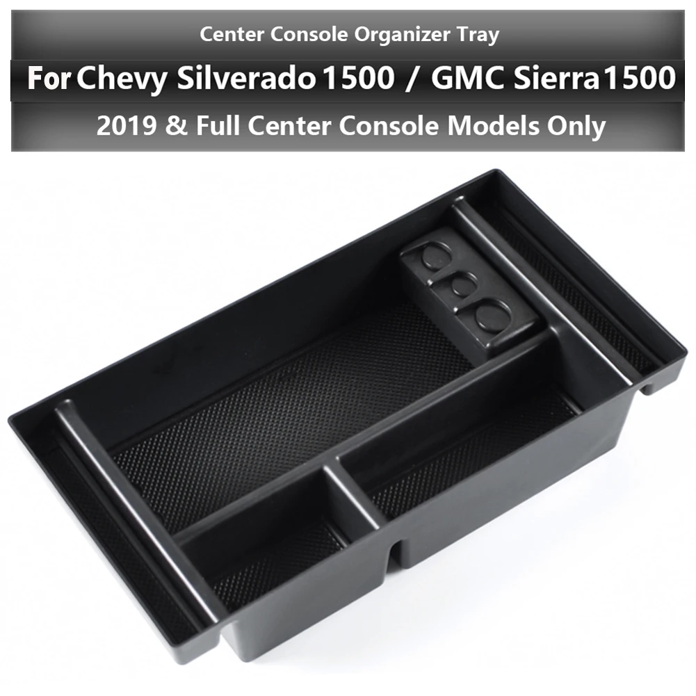 1 шт. ABS подлокотник Автомобильный Центр коробка для хранения для Chevy Silverado GMC Sierra 1500 консоль лоток коробка для хранения авто аксессуары