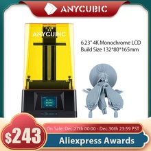 ANYCUBIC – imprimante 3D Photon Mono 4K, résine UV SLA LCD, haute vitesse, avec écran Monochrome de 6.23 pouces, nouvelle collection