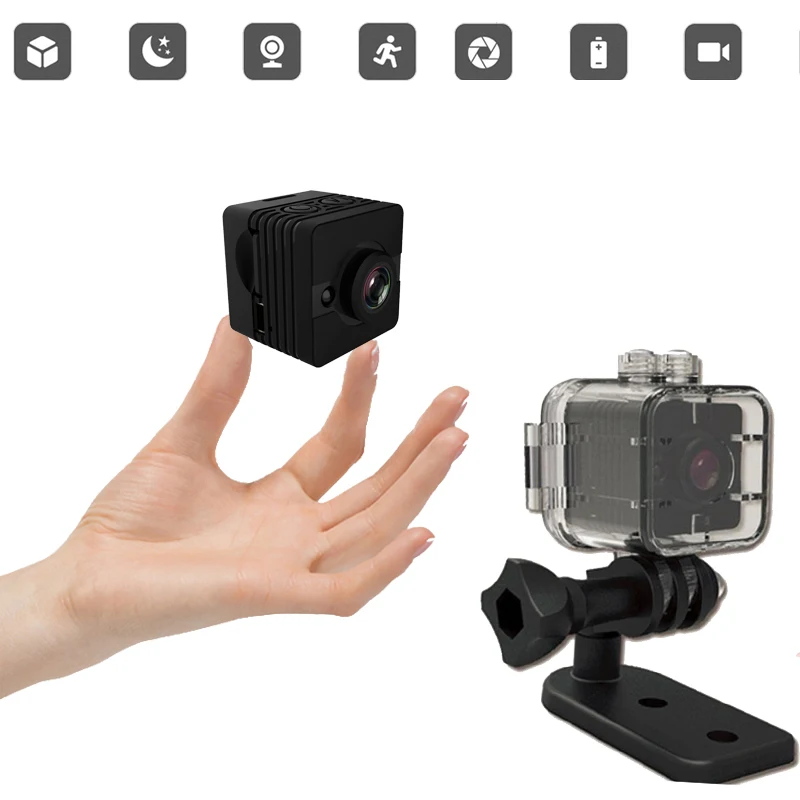 

HD 1080P Mini Camera Sports Camera Covert Body Cam With Night Vision Motion Detection Small Security Waterproof Camera