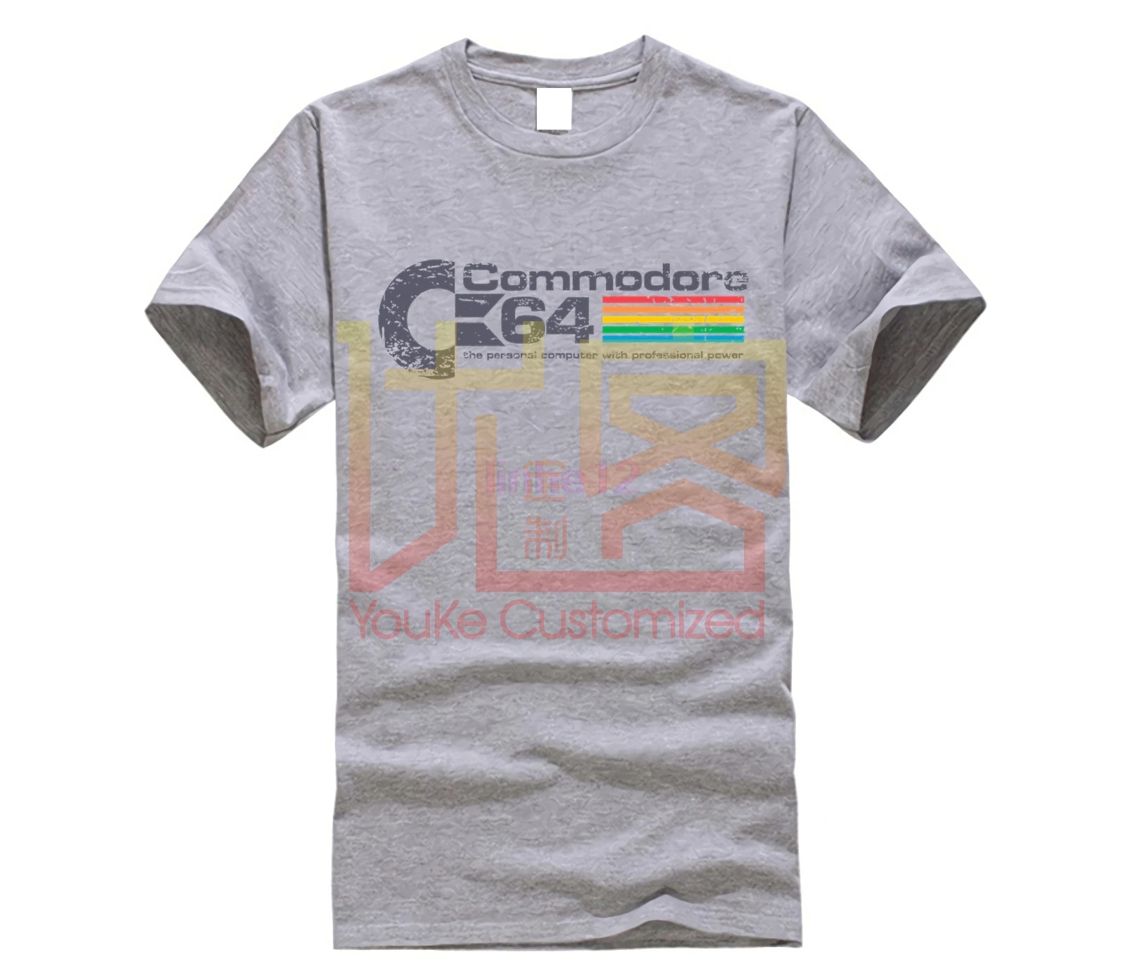 Футболка Commodore C64 Amiga геймер нерд Geek Ретро винтажный логотип проблемный|Футболки| |