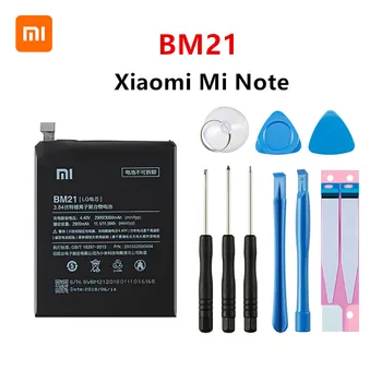 

Xiao mi 100% Orginal BM21 3000mAh Battery For Xiaomi Mi Note BM21 3GB RAM 5.7" High Quality Phone Replacement Batteries +Tools